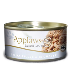 Applaws Tuna Fillet & Cheese Canned Cat Food (70g)